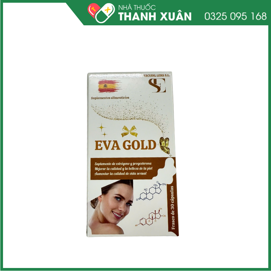 Eva Gold giúp cân bằng nội tiết tố, hỗ trợ làm đẹp da